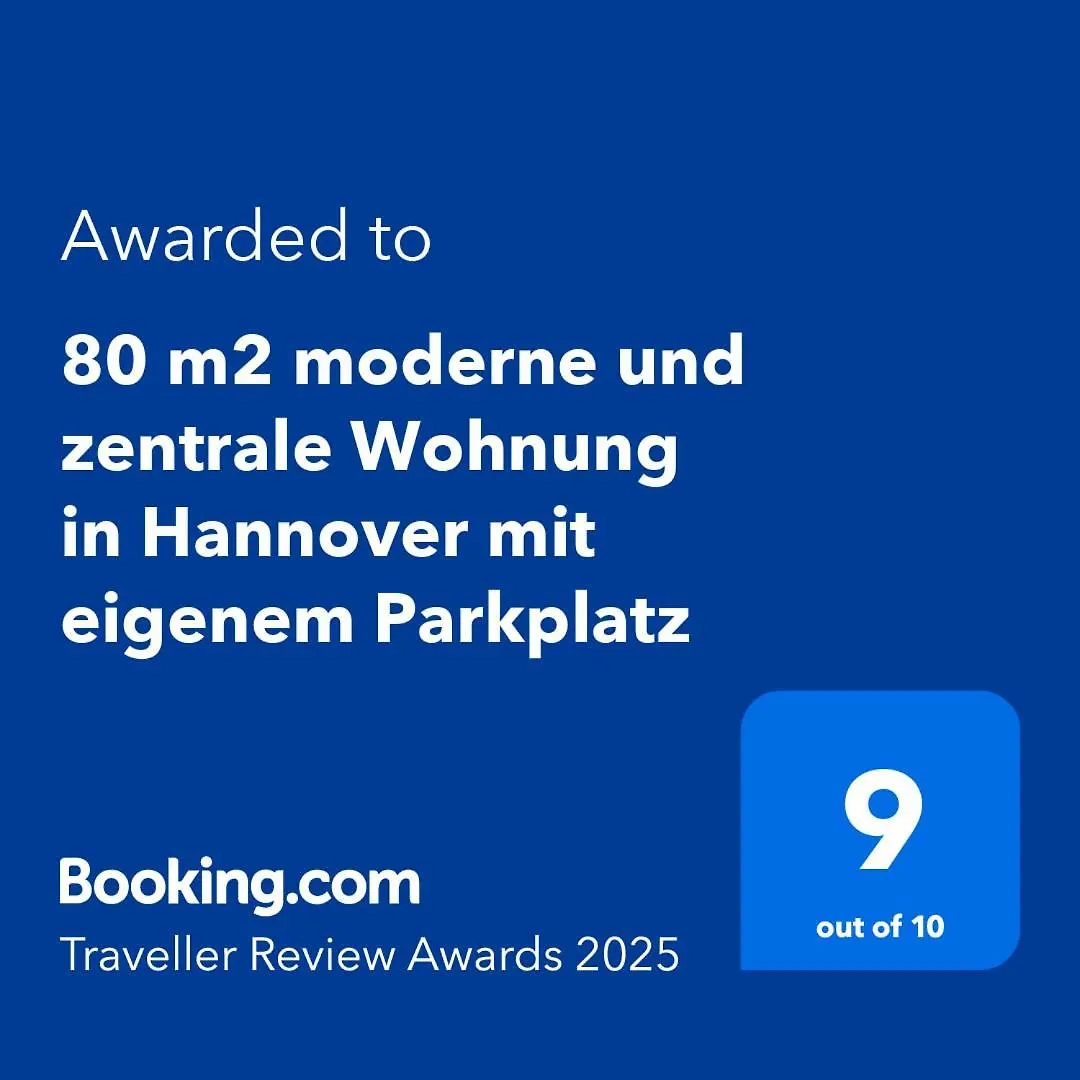 Appartamento 80 M2 Moderne Und Zentrale Wohnung In Hannover Mit Eigenem Parkplatz Germania